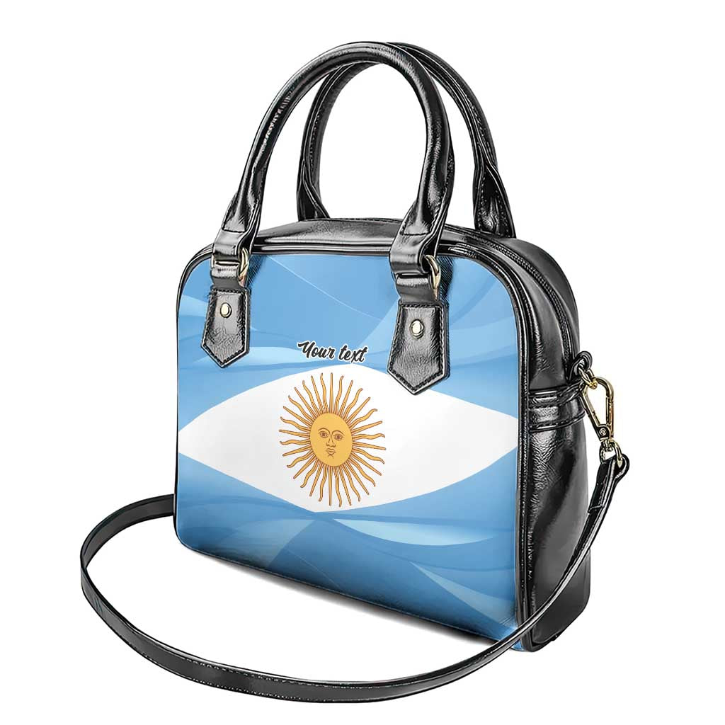 Argentina Flag Day Personalized Shoulder Handbag Simple Sol de Mayo LT9