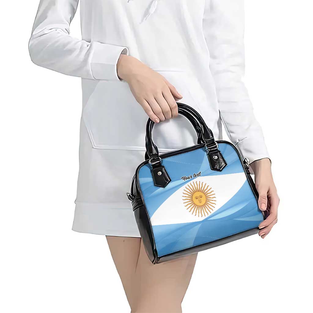 Argentina Flag Day Personalized Shoulder Handbag Simple Sol de Mayo LT9