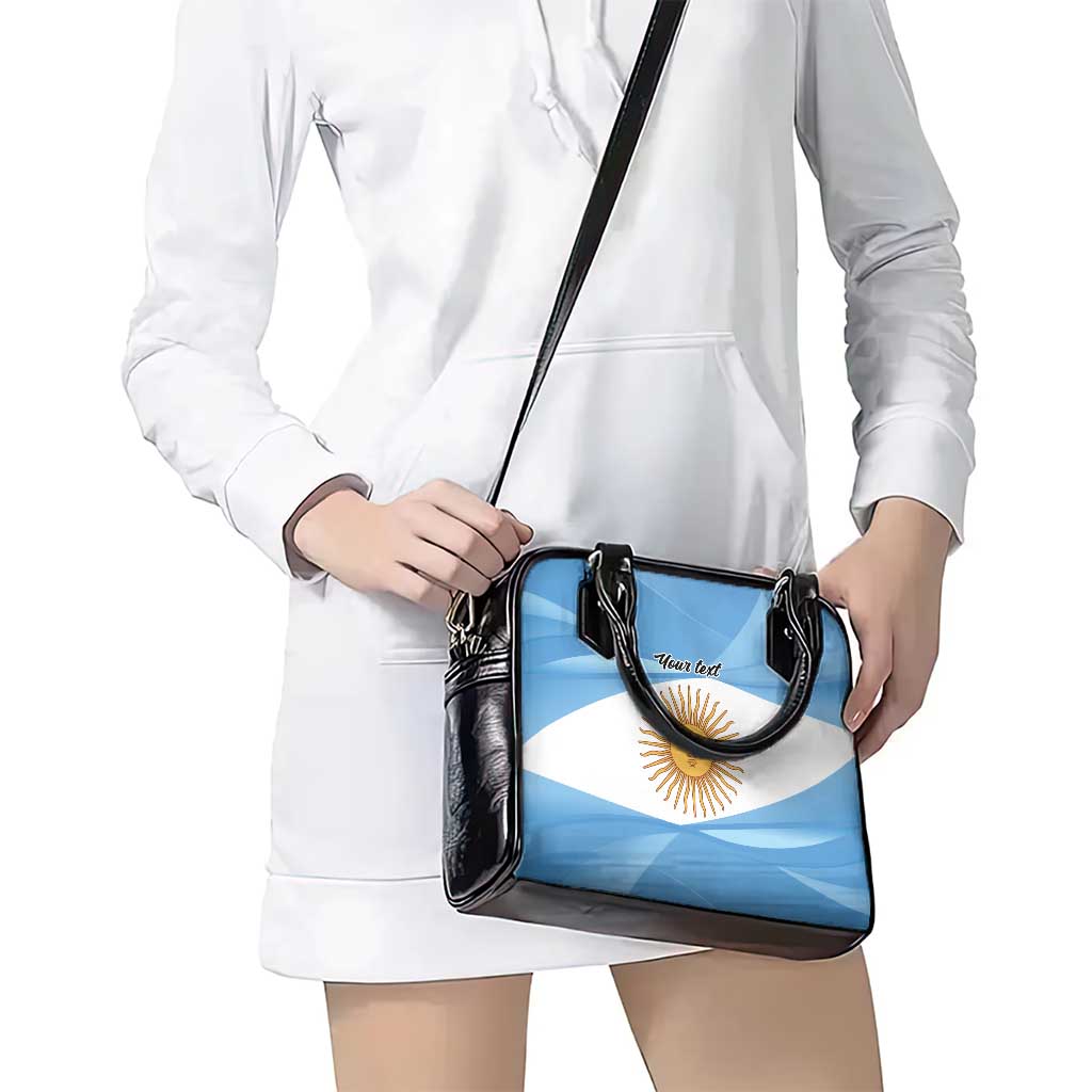 Argentina Flag Day Personalized Shoulder Handbag Simple Sol de Mayo LT9