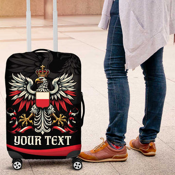 Poland National Flag Day Personalized Luggage Cover Polsk Eagle Proud to be Poland LT9
