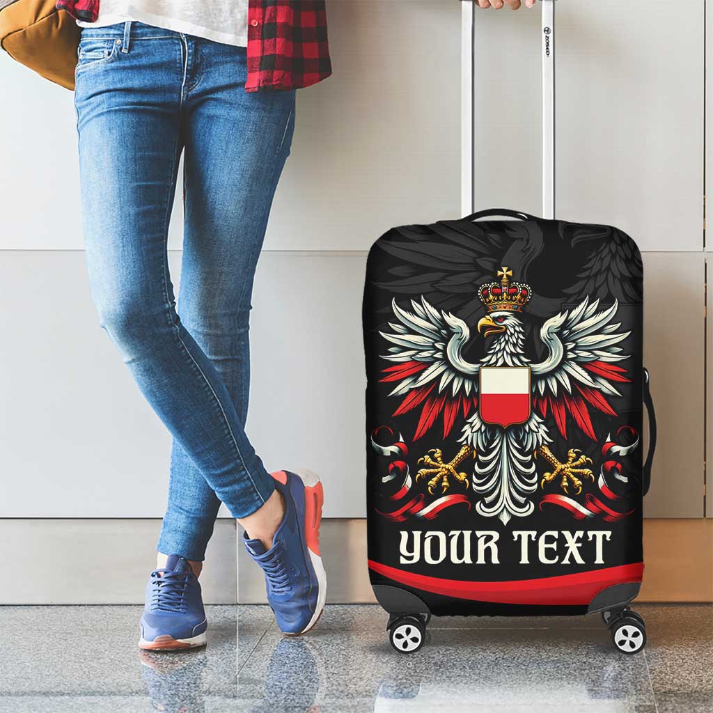 Poland National Flag Day Personalized Luggage Cover Polsk Eagle Proud to be Poland LT9