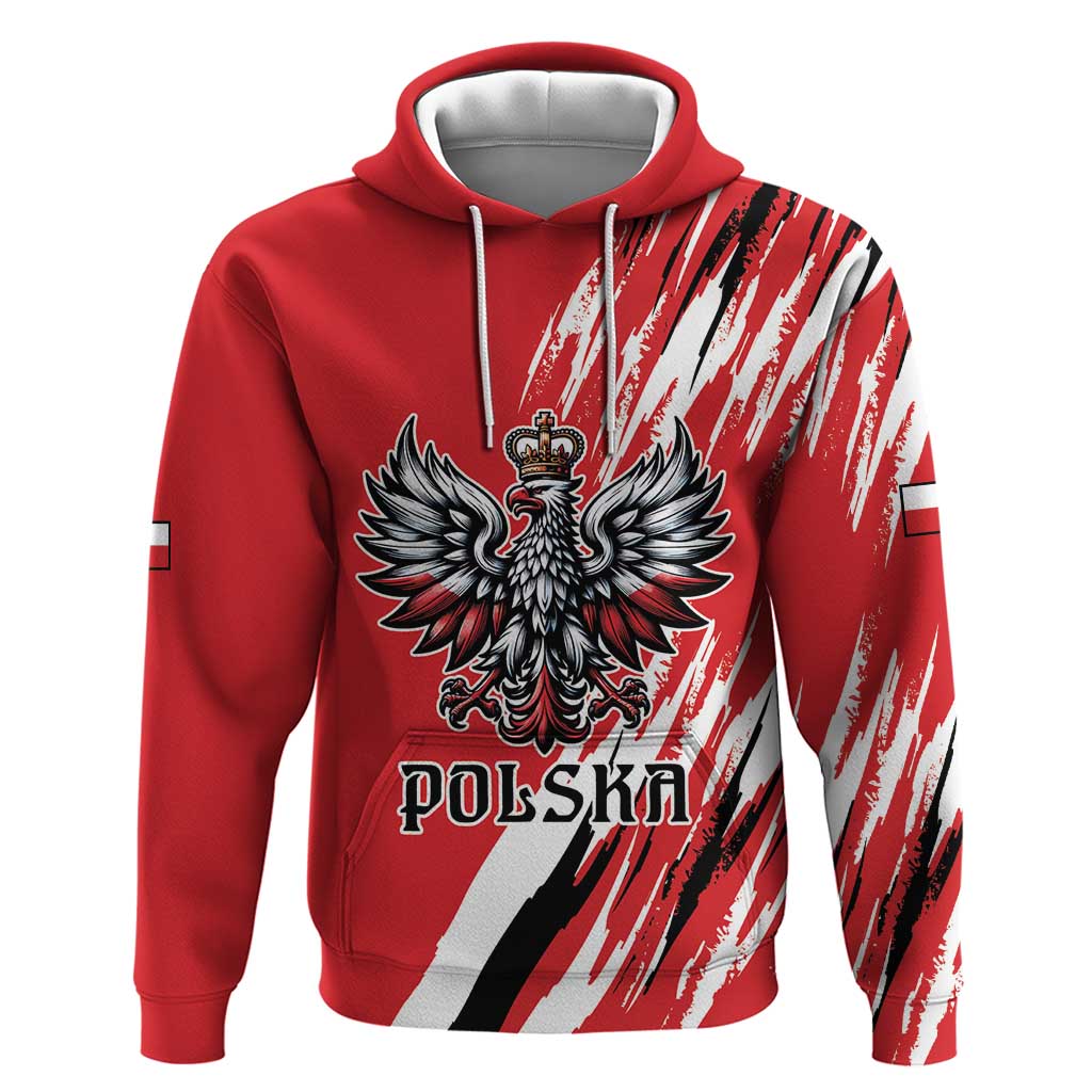Poland National Flag Day Personalized Hoodie Polsk Eagle Simple Style LT9