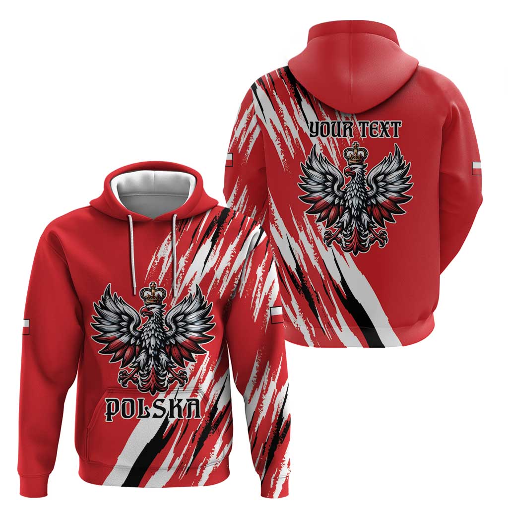 Poland National Flag Day Personalized Hoodie Polsk Eagle Simple Style LT9