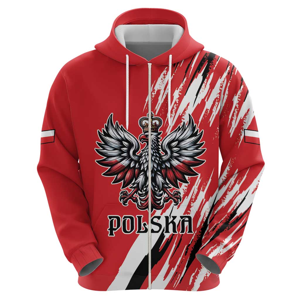 Poland National Flag Day Personalized Hoodie Polsk Eagle Simple Style LT9