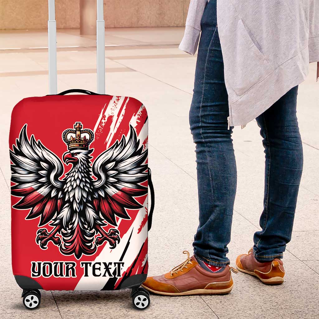 Poland National Flag Day Personalized Luggage Cover Polsk Eagle Simple Style LT9