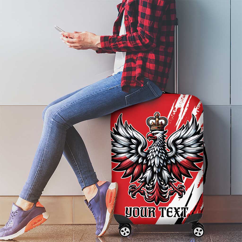 Poland National Flag Day Personalized Luggage Cover Polsk Eagle Simple Style LT9