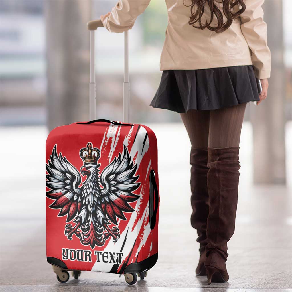 Poland National Flag Day Personalized Luggage Cover Polsk Eagle Simple Style LT9