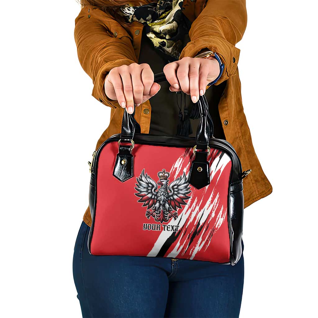 Poland National Flag Day Personalized Shoulder Handbag Polsk Eagle Simple Style LT9