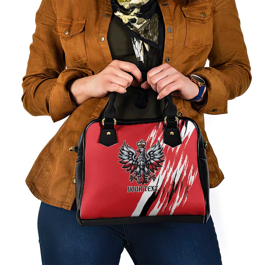 Poland National Flag Day Personalized Shoulder Handbag Polsk Eagle Simple Style LT9