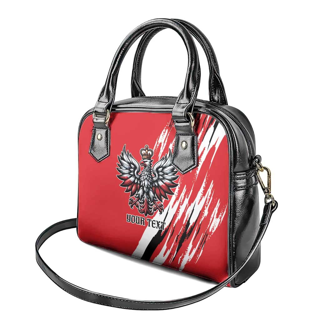 Poland National Flag Day Personalized Shoulder Handbag Polsk Eagle Simple Style LT9