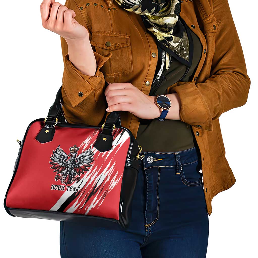 Poland National Flag Day Personalized Shoulder Handbag Polsk Eagle Simple Style LT9