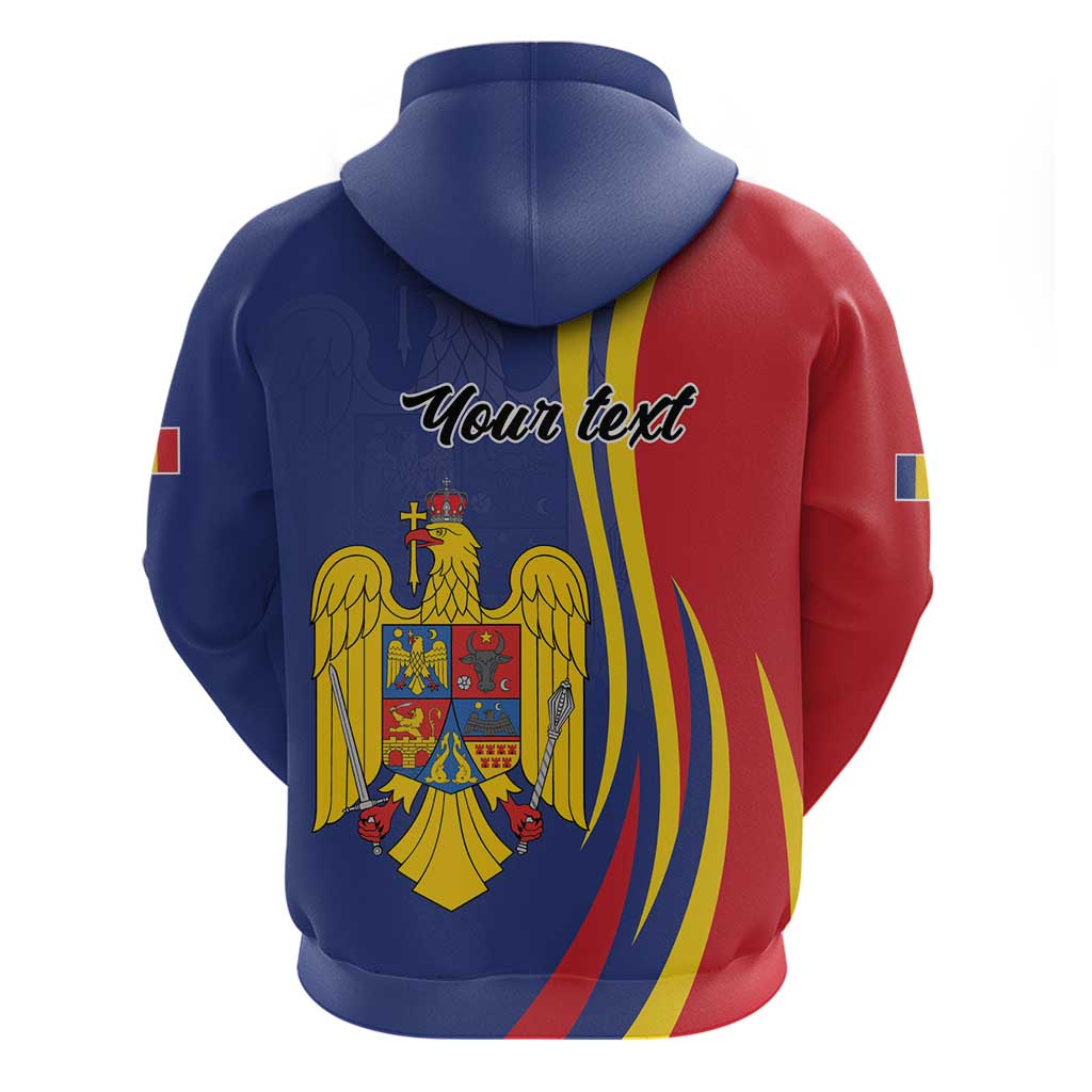 Romania Flag Day Personalized Hoodie National Golden Eagle LT9