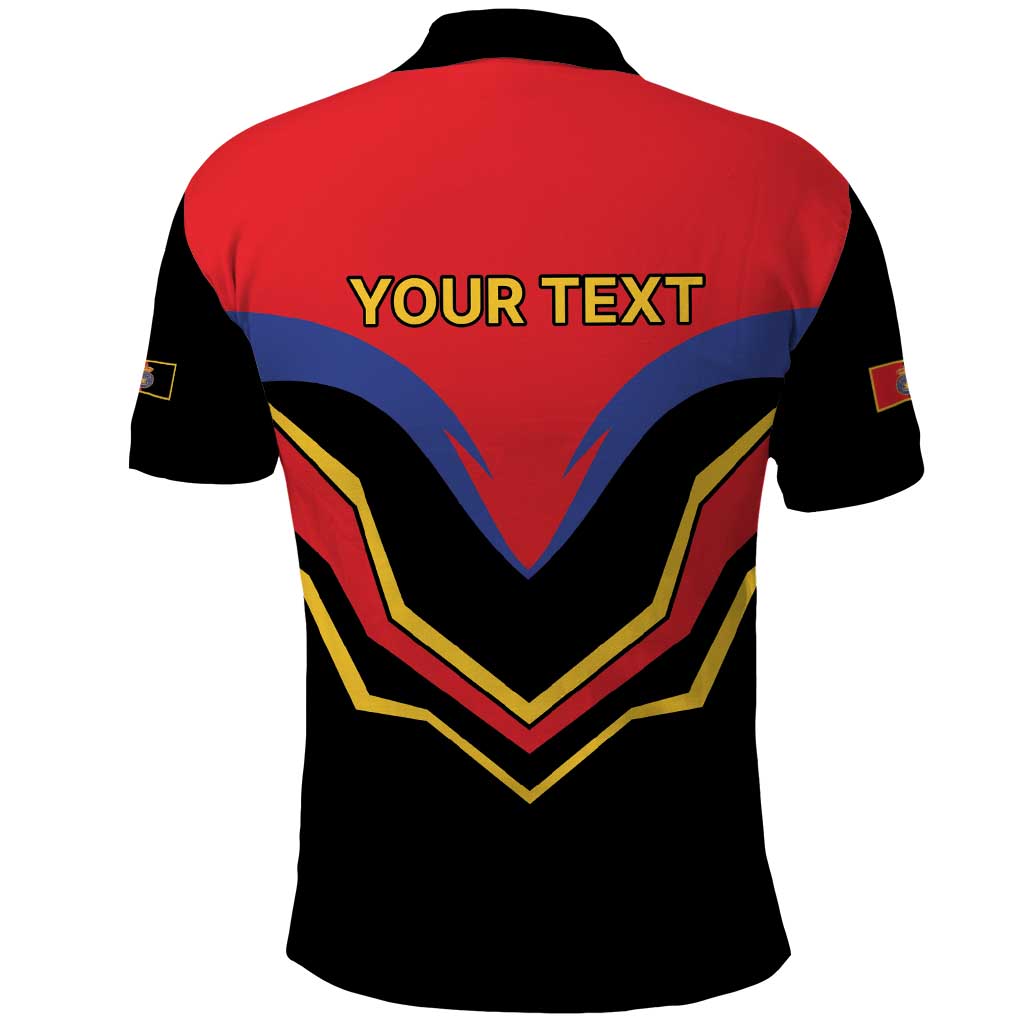 Haiti 1814-1820 Personalized Polo Shirt Haitian Flag of the Kingdom LT9
