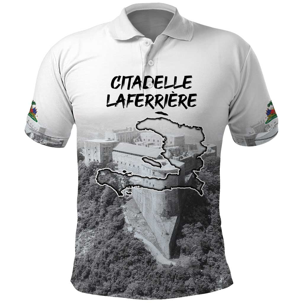 Haiti Pride Citadelle Laferriere 1804 Personalized Polo Shirt LT9