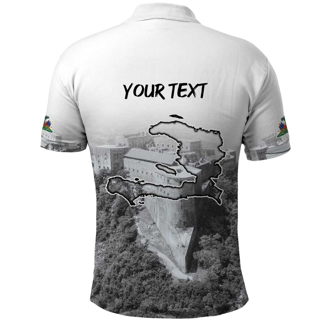 Haiti Pride Citadelle Laferriere 1804 Personalized Polo Shirt LT9