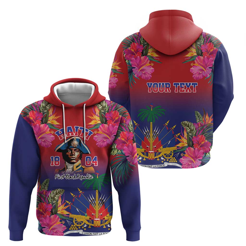 Haiti Toussaint Louverture Personalized Hoodie Haitian Revolution 1804 LT9