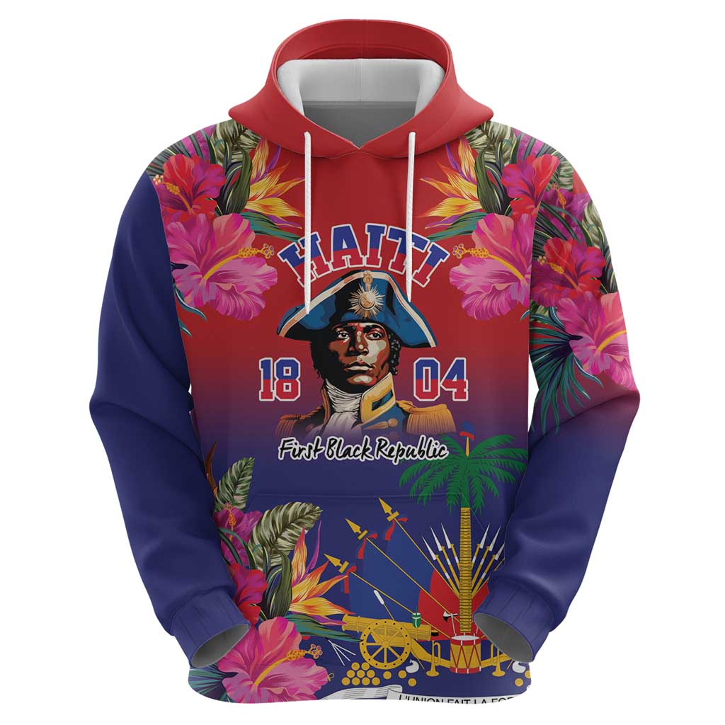 Haiti Toussaint Louverture Personalized Hoodie Haitian Revolution 1804 LT9