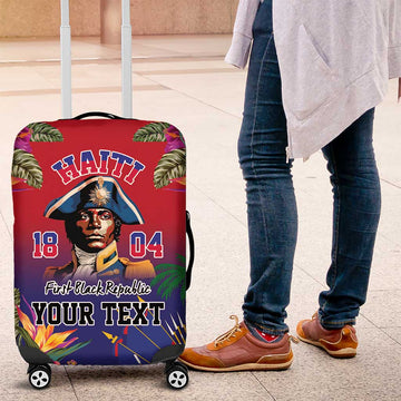 Haiti Toussaint Louverture Personalized Luggage Cover Haitian Revolution 1804 LT9