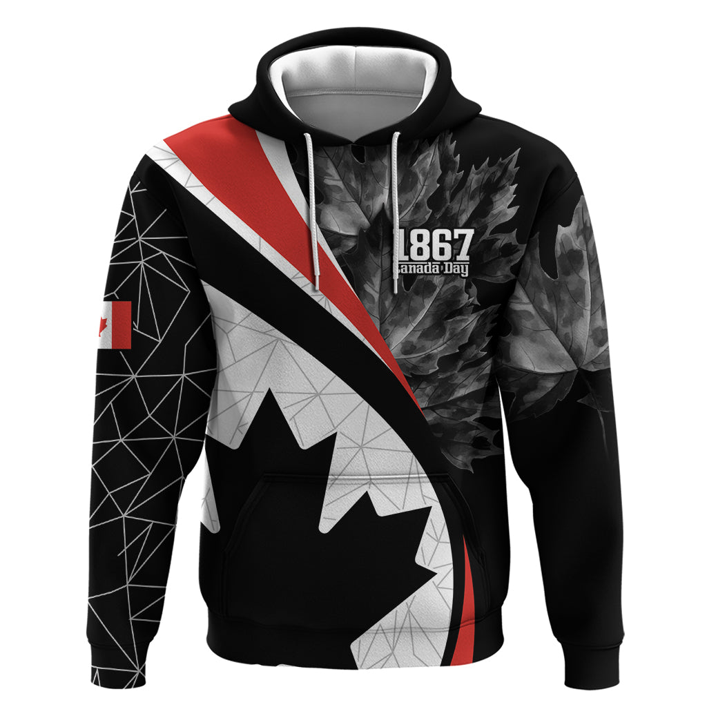 Personalized Canada Day Sine 1867 Hoodie With National Maple Leaf LT9
