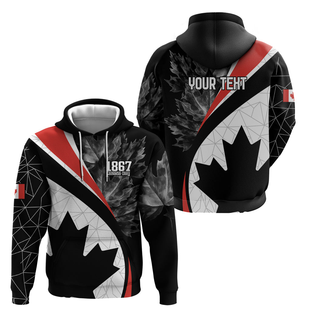 Personalized Canada Day Sine 1867 Hoodie With National Maple Leaf LT9