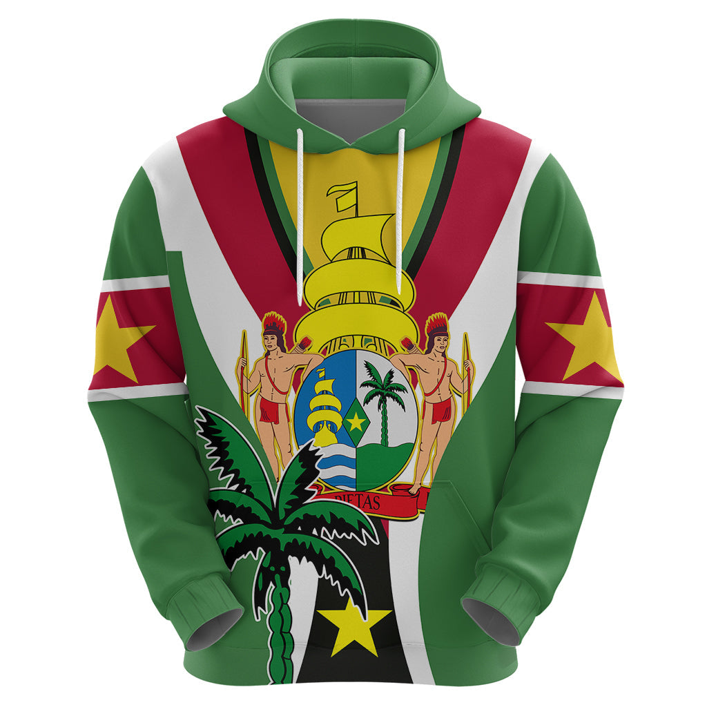 Custom Suriname Hoodie Emancipation Day LT9