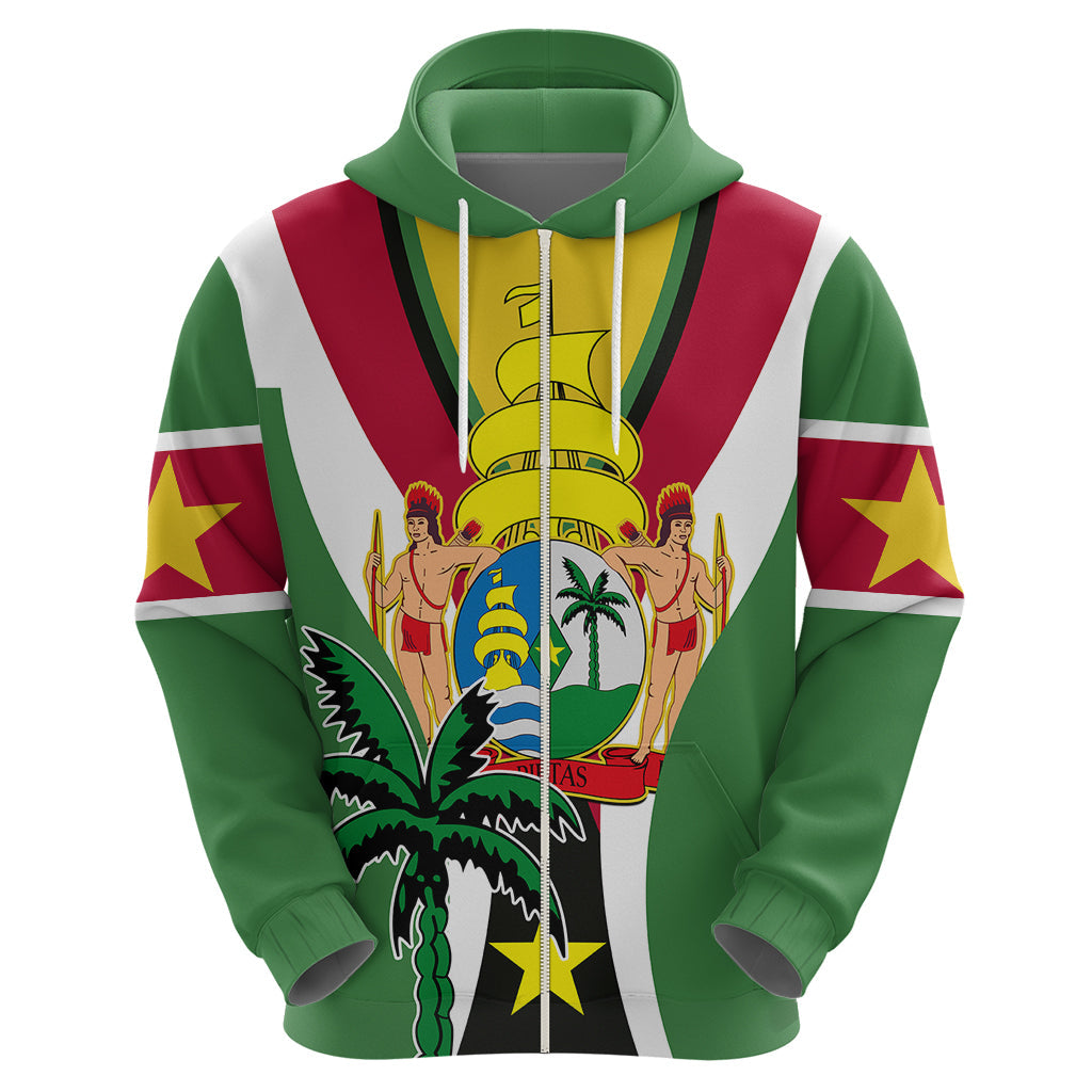 Custom Suriname Hoodie Emancipation Day LT9