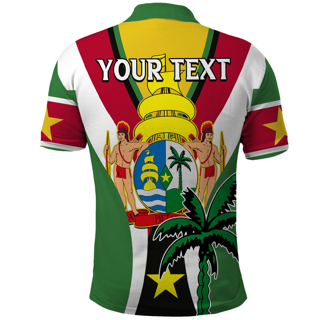 Custom Suriname Polo Shirt Emancipation Day LT9