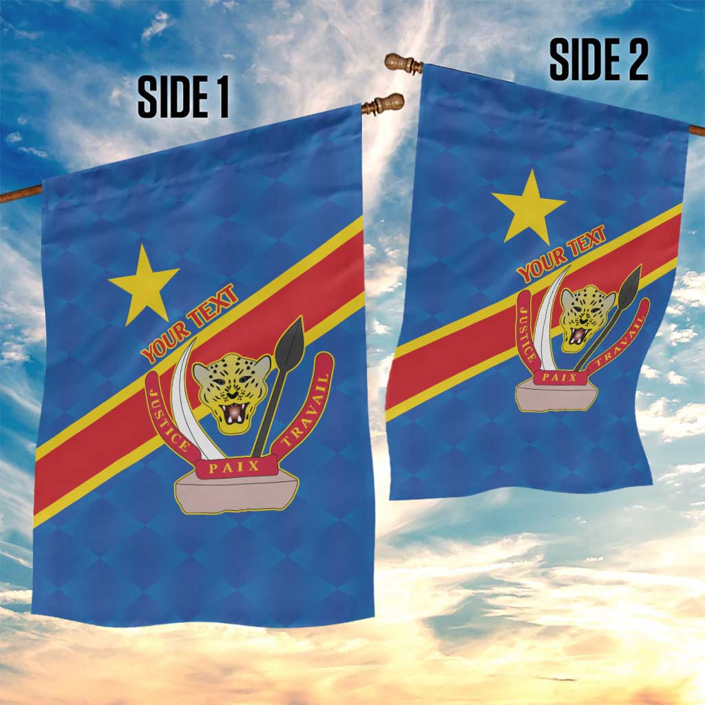 Africa DR of the Congo Personalized Garden Flag Flag Style LT9