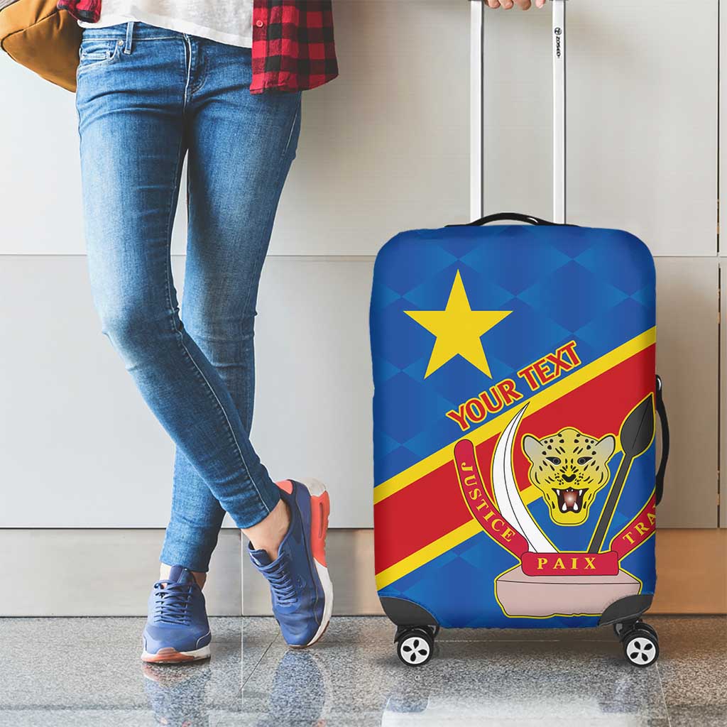 Democratic Republic of the Congo Personalized Luggage Cover Flag Style LT9