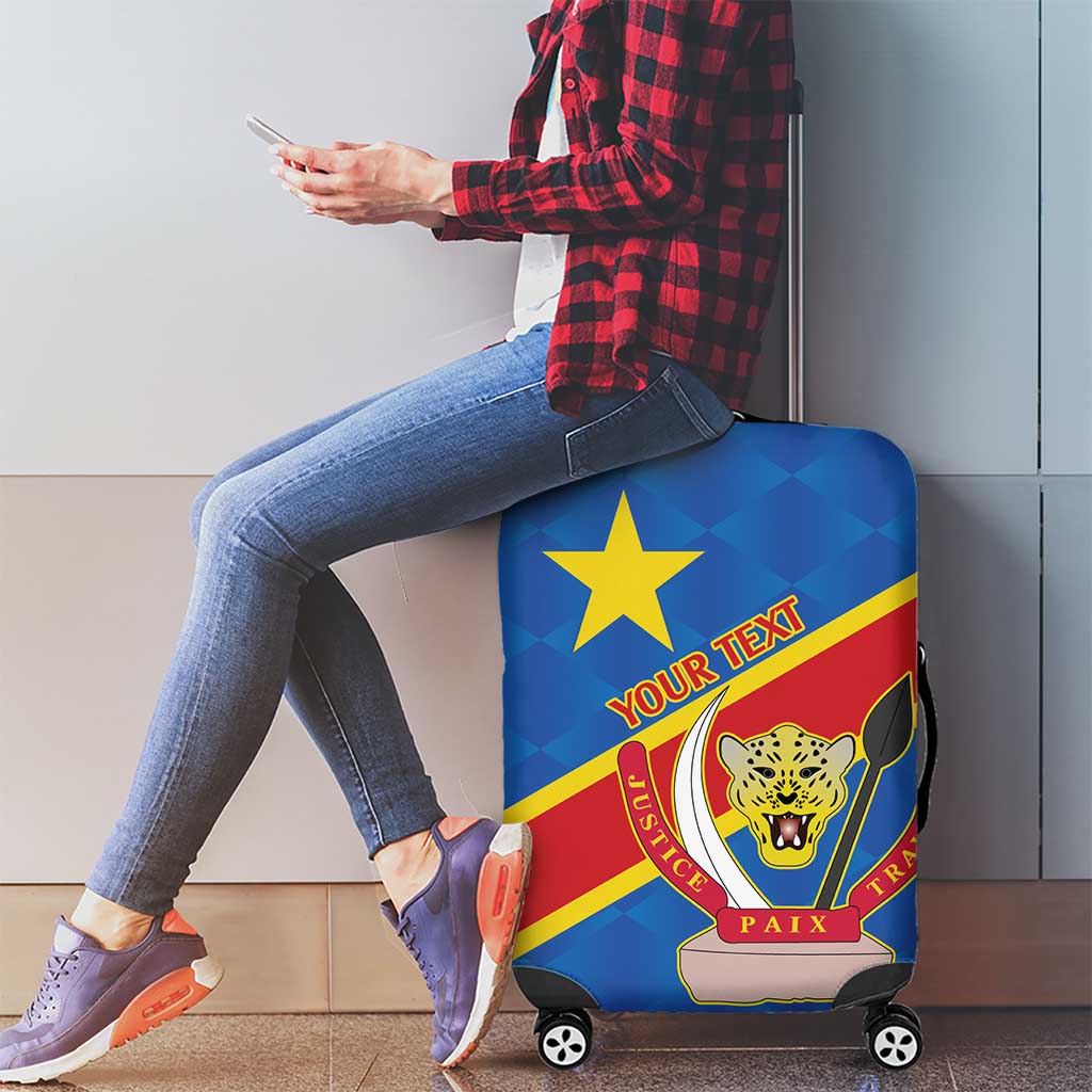 Democratic Republic of the Congo Personalized Luggage Cover Flag Style LT9