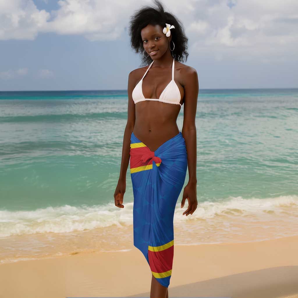Africa DR of the Congo Personalized Sarong Flag Style LT9
