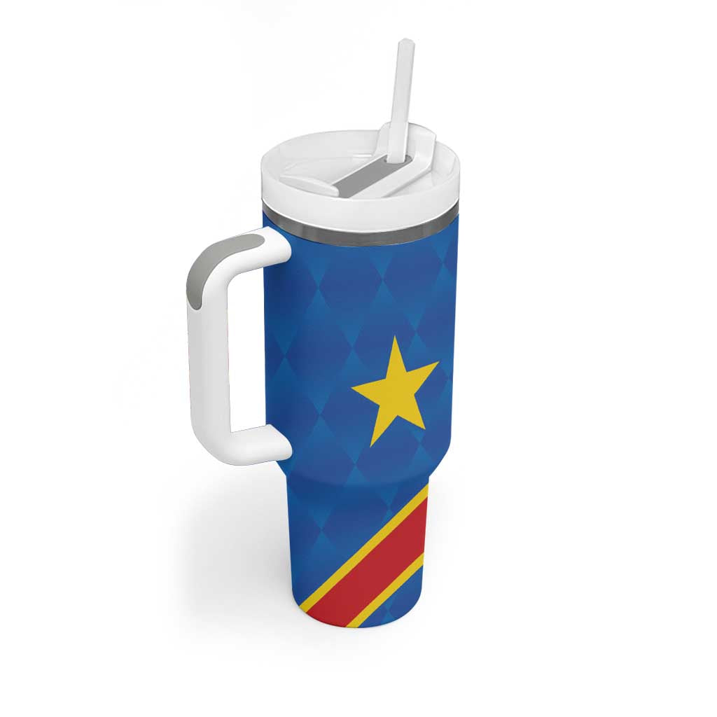 Africa DR of the Congo Personalized Tumbler With Handle Flag Style LT9