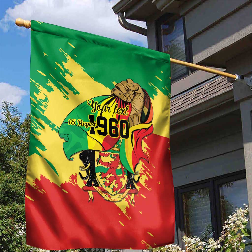 Republic of The Congo Independence Day Personalized Garden Flag Congo-Brazzaville Since 1960 LT9