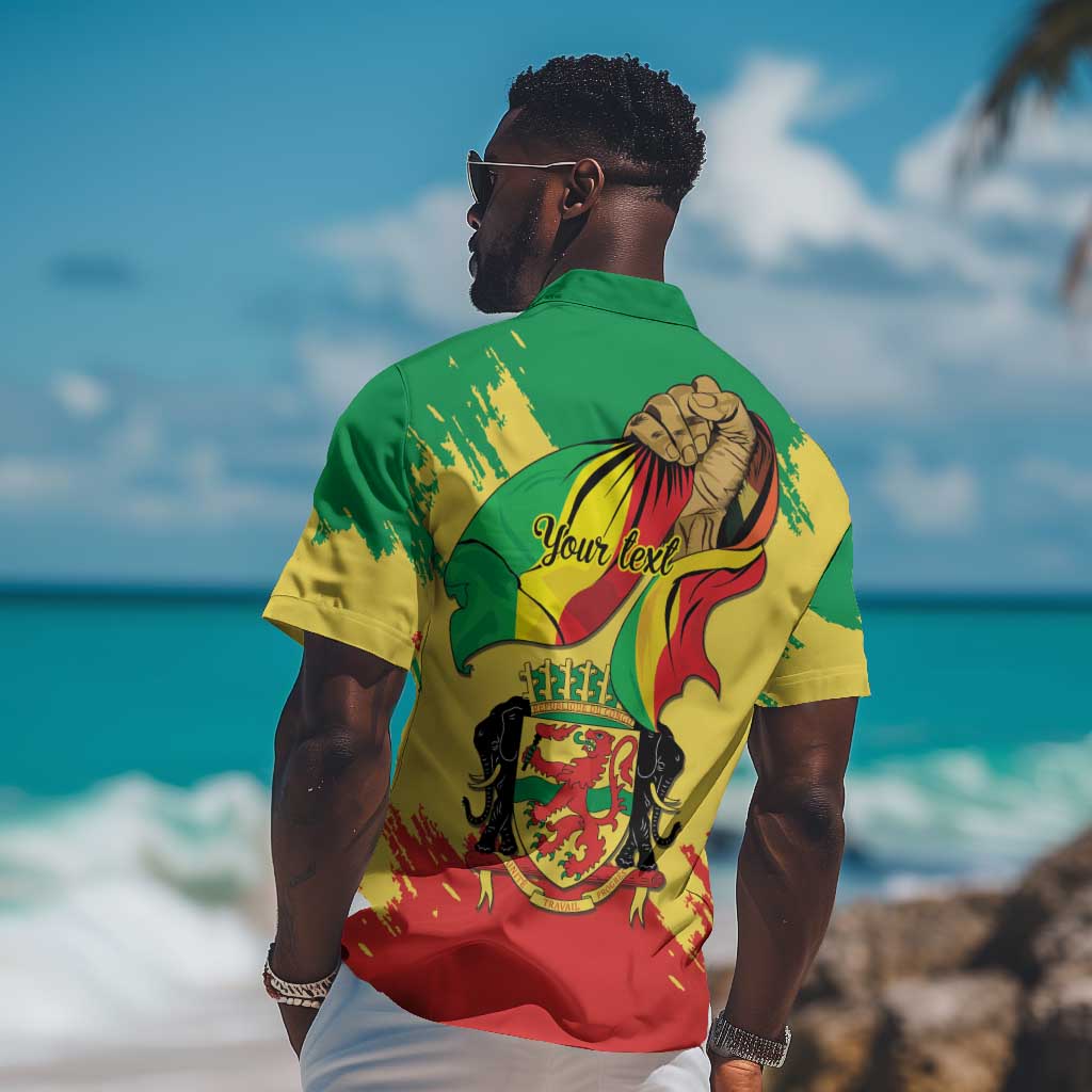 Republic of The Congo Independence Day Personalized Hawaiian Shirt Congo-Brazzaville Since 1960 LT9