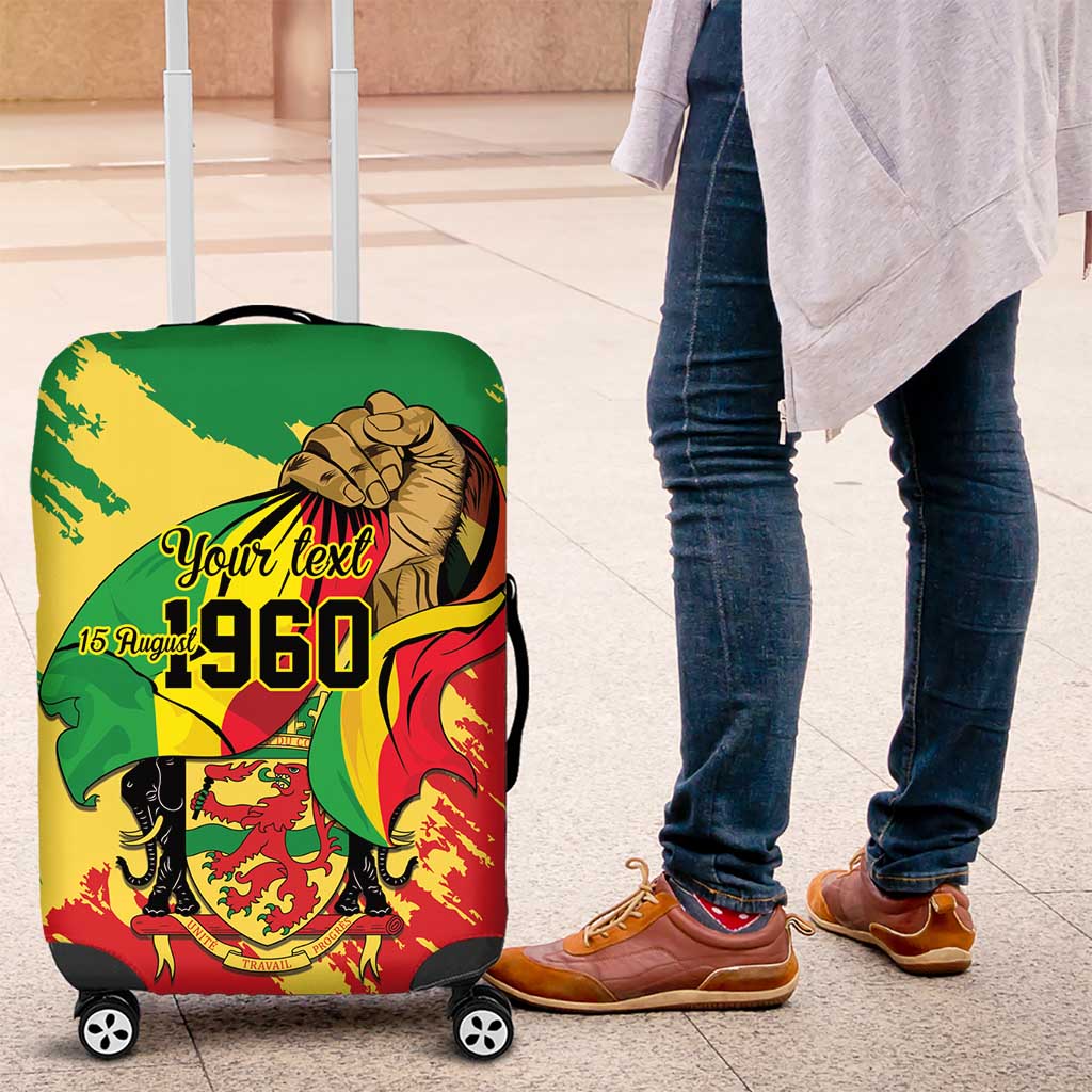 Republic of The Congo Independence Day Personalized Luggage Cover Congo-Brazzaville Since 1960 LT9