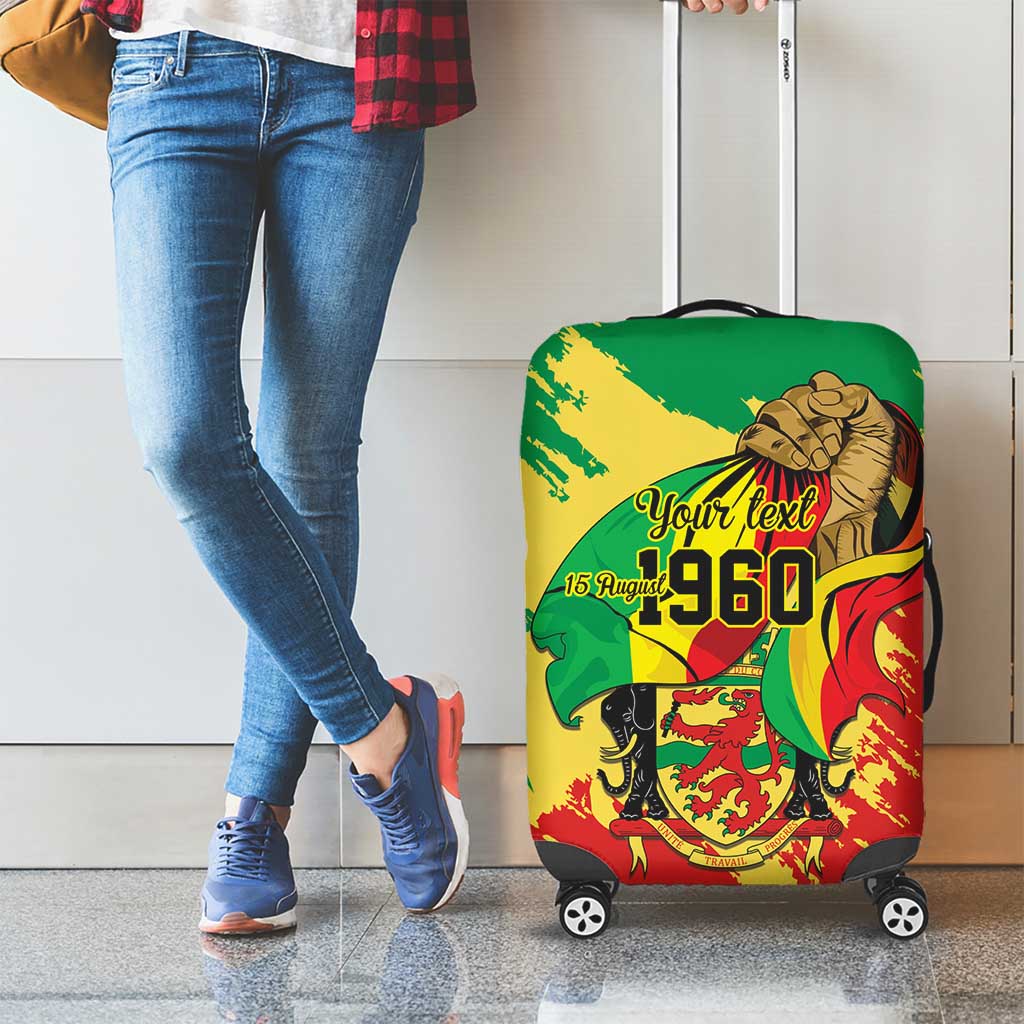 Republic of The Congo Independence Day Personalized Luggage Cover Congo-Brazzaville Since 1960 LT9