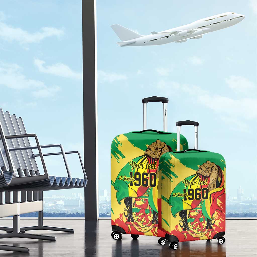 Republic of The Congo Independence Day Personalized Luggage Cover Congo-Brazzaville Since 1960 LT9