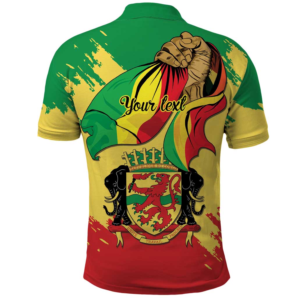 Republic of The Congo Independence Day Personalized Polo Shirt Congo-Brazzaville Since 1960 LT9