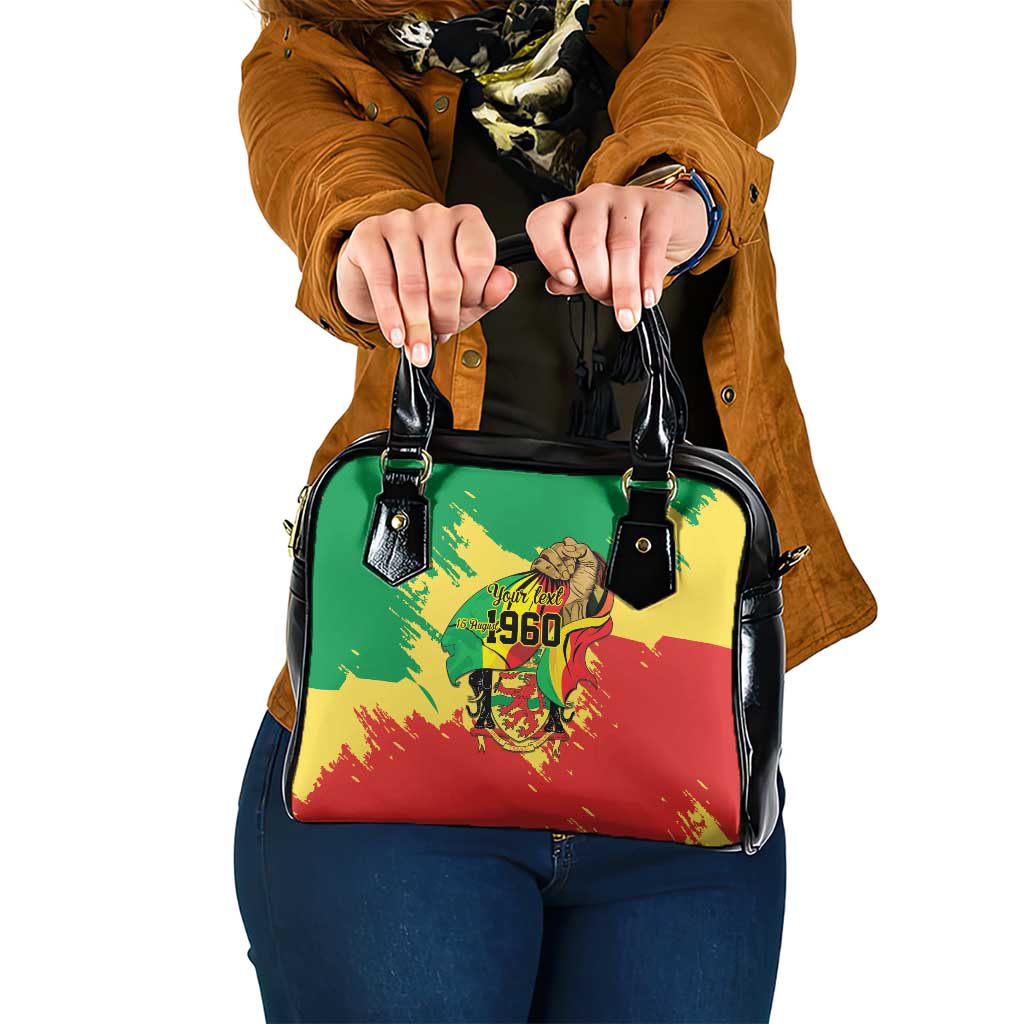 Republic of The Congo Independence Day Personalized Shoulder Handbag Congo-Brazzaville Since 1960 LT9