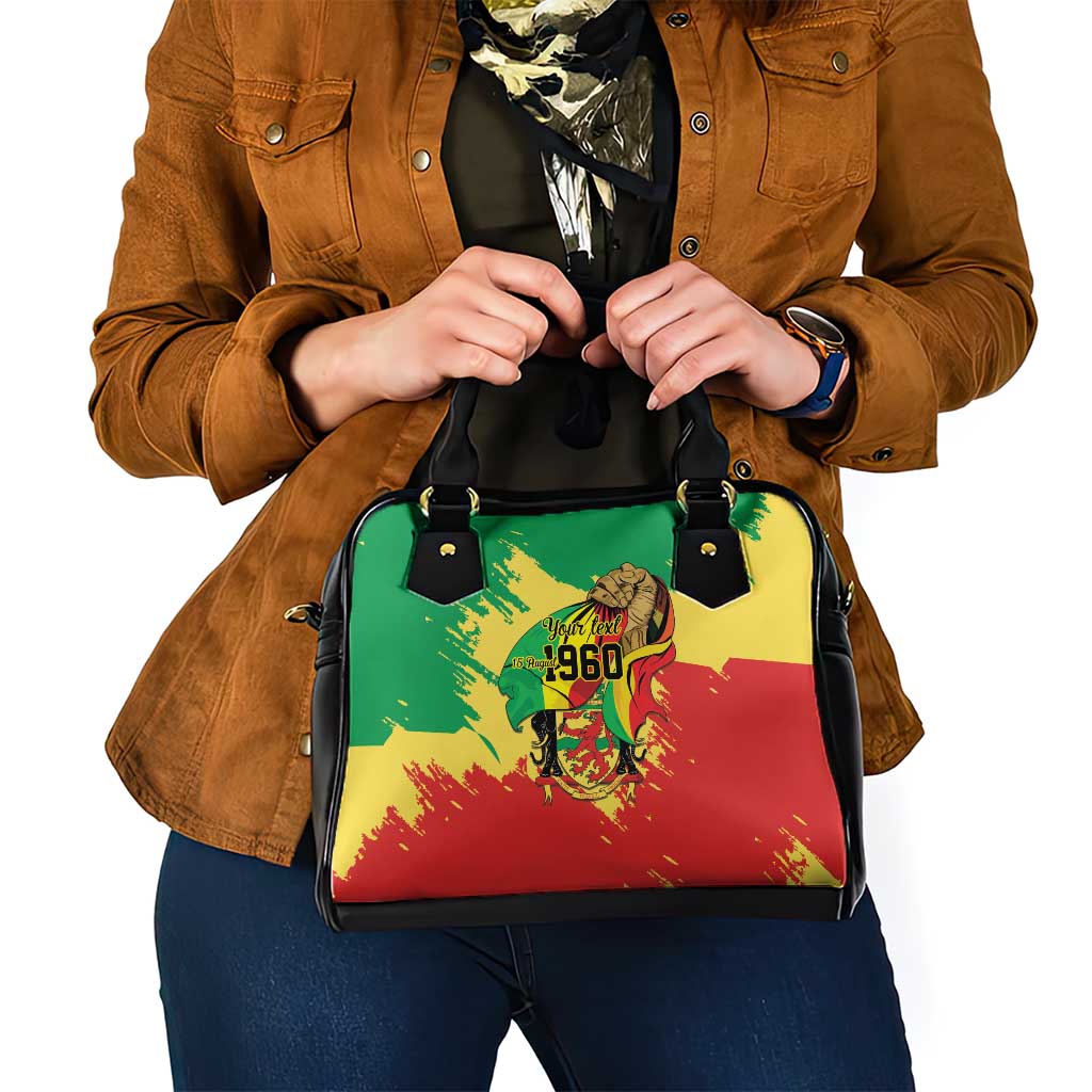 Republic of The Congo Independence Day Personalized Shoulder Handbag Congo-Brazzaville Since 1960 LT9
