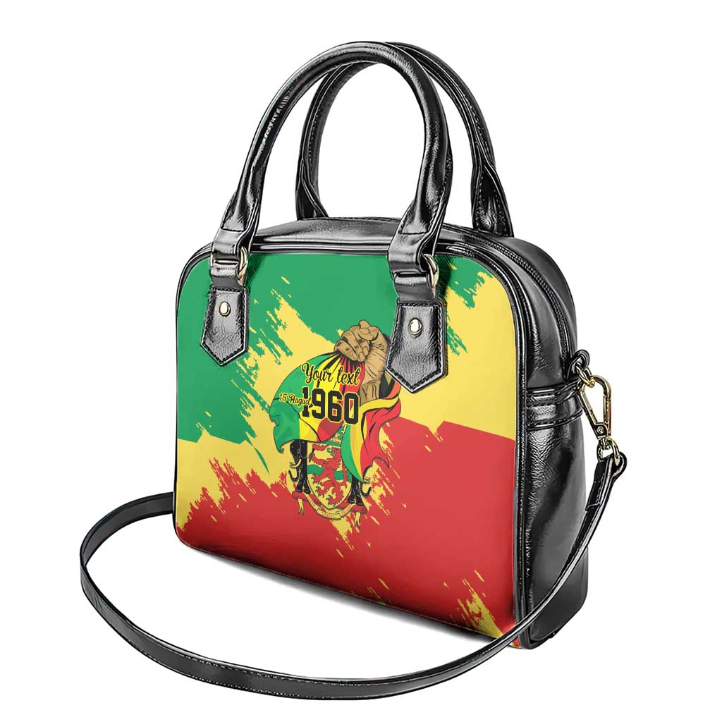 Republic of The Congo Independence Day Personalized Shoulder Handbag Congo-Brazzaville Since 1960 LT9