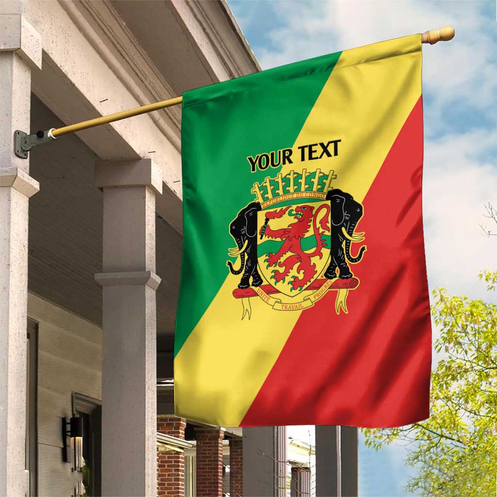 Republic of The Congo Personalized Garden Flag Simple Flag Style LT9