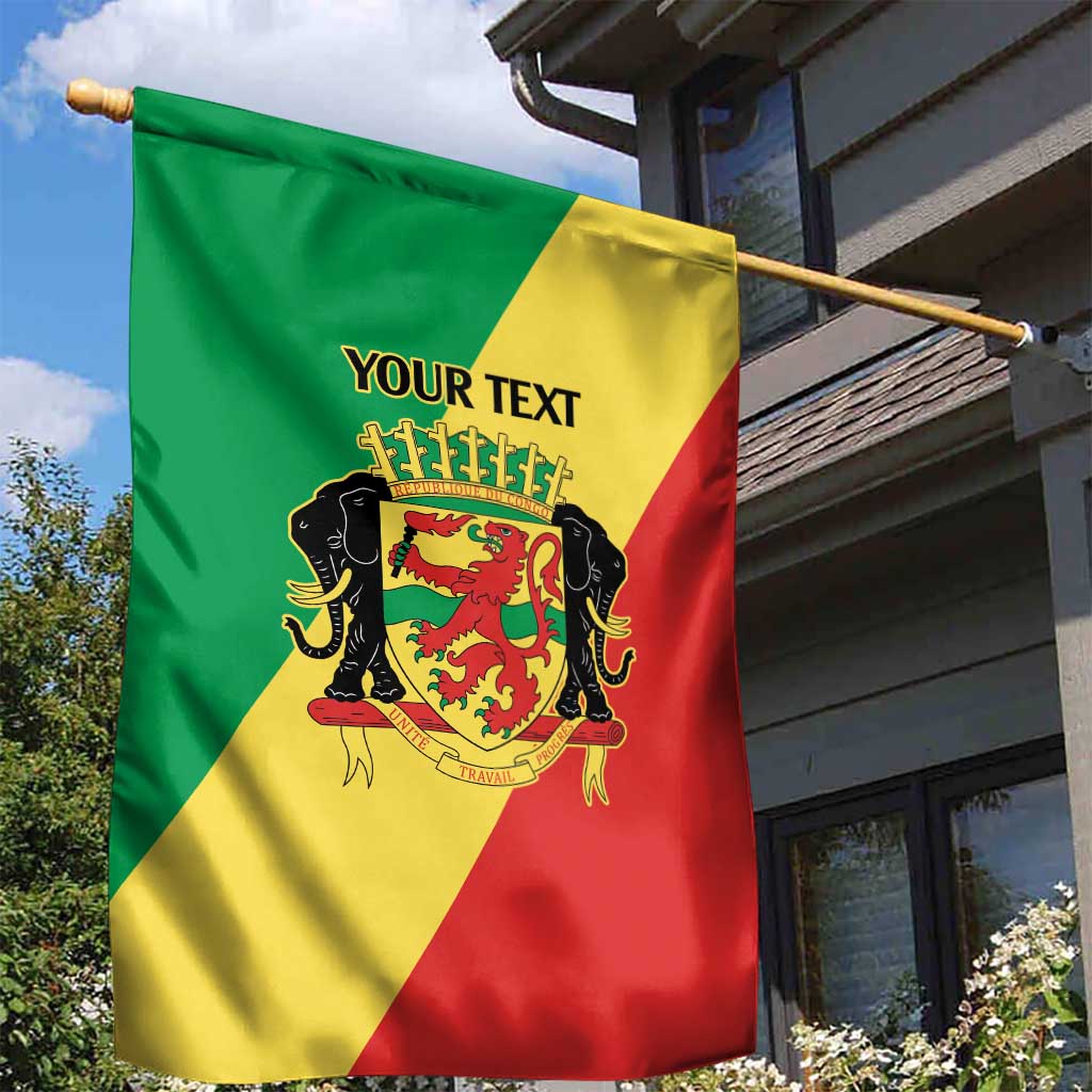 Republic of The Congo Personalized Garden Flag Simple Flag Style LT9