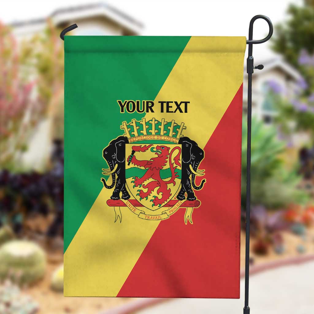 Republic of The Congo Personalized Garden Flag Simple Flag Style LT9