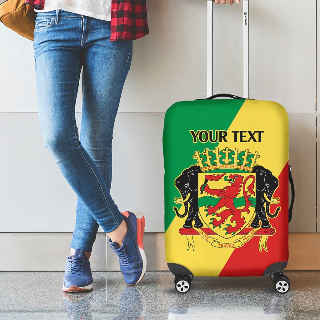 Republic of The Congo Personalized Luggage Cover Simple Flag Style LT9
