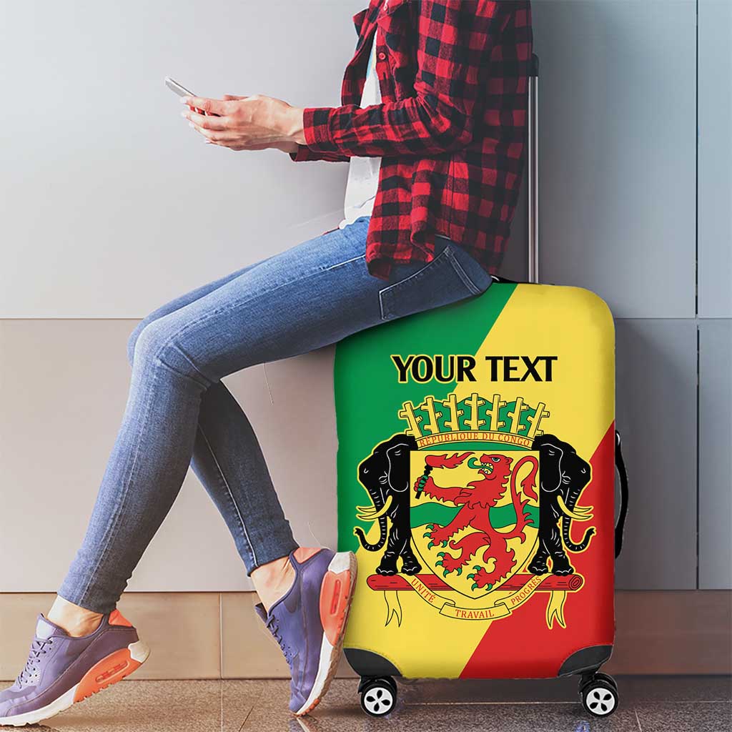 Republic of The Congo Personalized Luggage Cover Simple Flag Style LT9