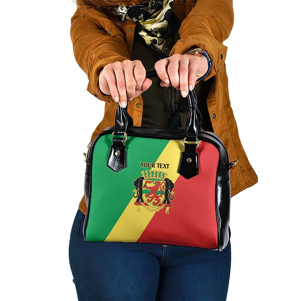 Republic of The Congo Personalized Shoulder Handbag Simple Flag Style LT9