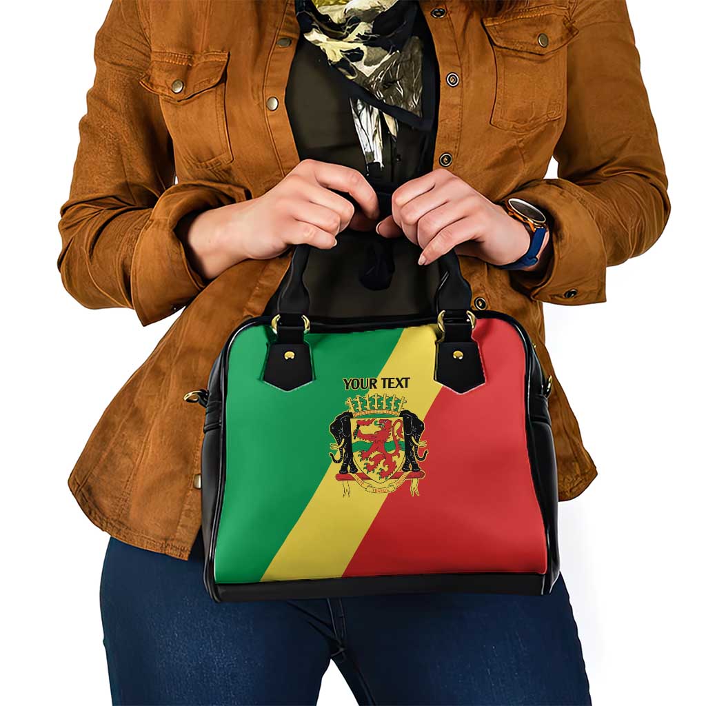 Republic of The Congo Personalized Shoulder Handbag Simple Flag Style LT9