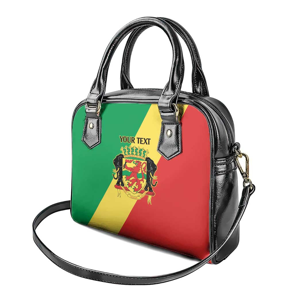 Republic of The Congo Personalized Shoulder Handbag Simple Flag Style LT9
