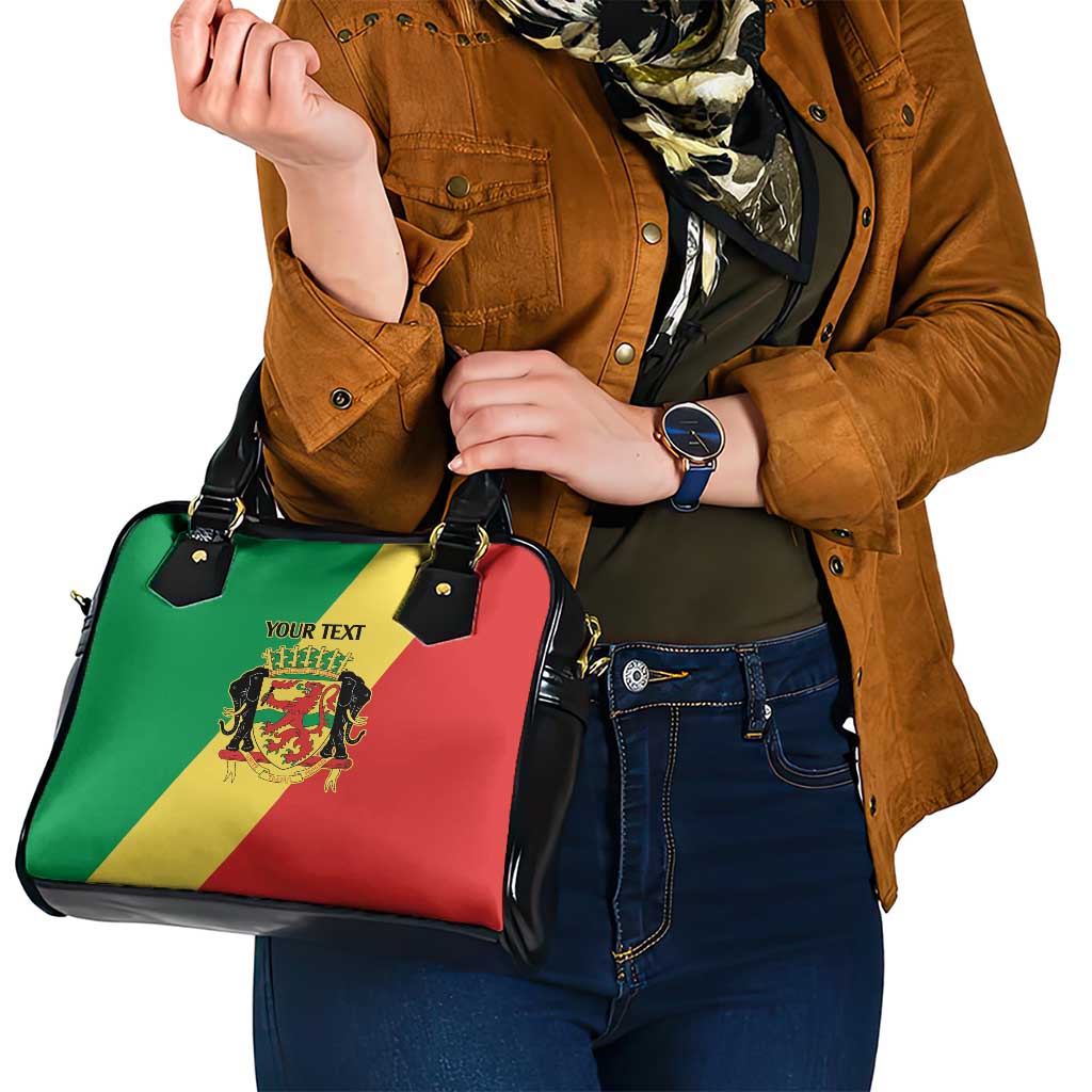 Republic of The Congo Personalized Shoulder Handbag Simple Flag Style LT9